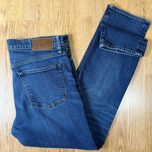 J. Crew selvedge 484 Slim fit jean Vintage Japanese stretch denim size 33 33X30 - Picture 3 of 17